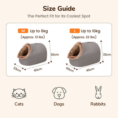 CozyCave – Kattenknuffelgrot | 50% KORTING