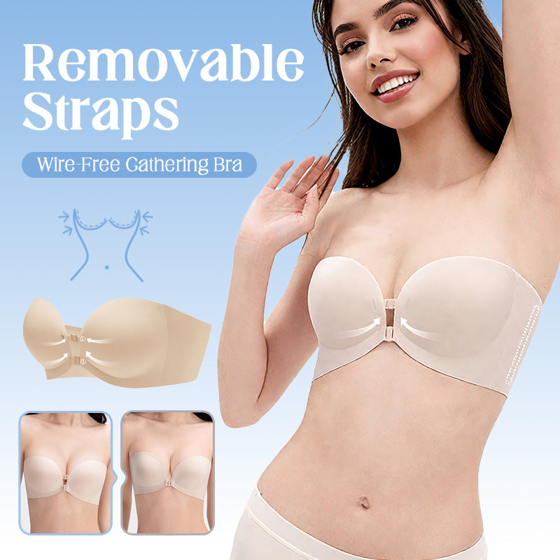 Mila — Beugelloze Push-up-BH met Bandjes | 50% KORTING