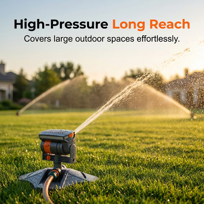 PowerSpray Sprinkler – Moeiteloos Weelderig Grasveld