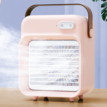 AeroMist Draagbare Ventilator — Directe Koeling, Hydratatie, Vrijheid