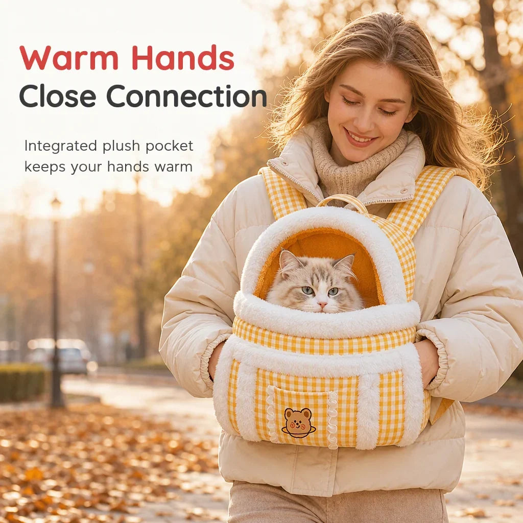 HugglePod Kattenmand — Pure Gezellige Comfort