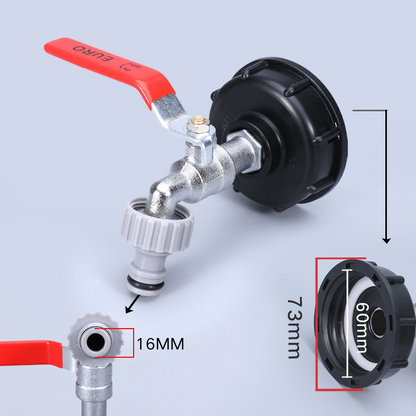ForgeFlow Messing Kraan — Moeiteloze, Precieze Waterregeling