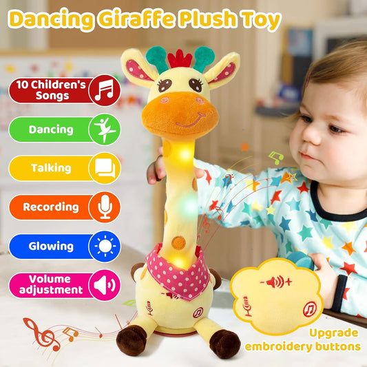 GroovyGiraffe™ – Knuffel Met Muziekplezier | 50% KORTING