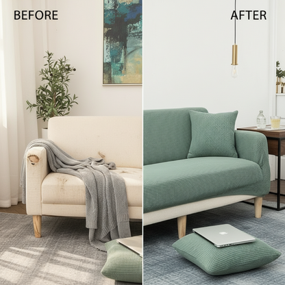 SofaShield — Stretch-Sofahoes | 50% KORTING