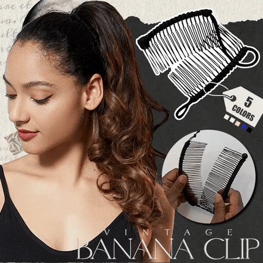 GlamGrip – Vintage bananenhaarclip | 1+2 GRATIS