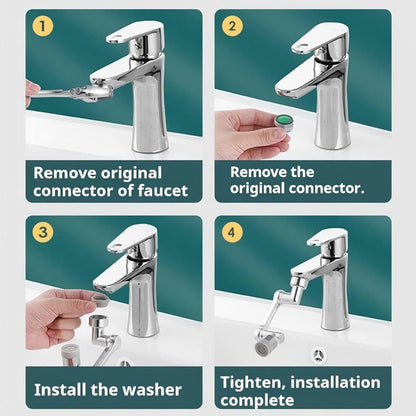 Dubbelmodus Wateruitlaat U-vormige Mechanische Arm — Precisiecontrole, Zuiver Water