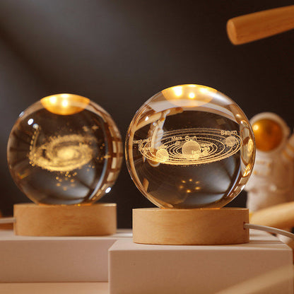 CrystalGlow -  3D kristallen bol | 50% KORTING