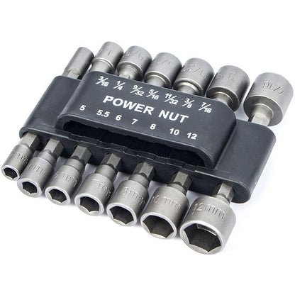 14 stuks Zeshoekige handgreep Power Nuts