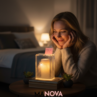 SnowGlow – Magische LED-sneeuwscène | 50% KORTING