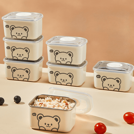 FreshBox™ – Maaltijdbewaarcontainer van roestvrij staal (300 ml) | 1+1 GRATIS