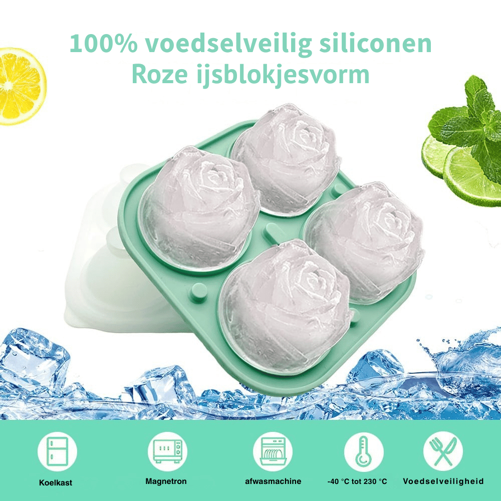 RoseChill — Romantische IJsvorm | 1+1 GRATIS