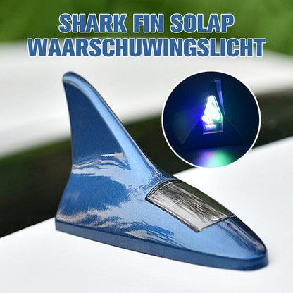 Shark Fin Solar Waarschuwingslampje voor in de auto