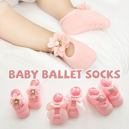 Dansvoetjes – Antislip Baby-Balletsokken met Extra Comfort voor Kleine Dansers