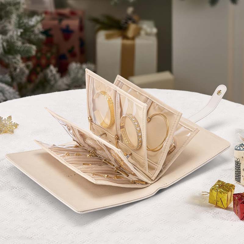 VelvetVault™ – Luxe Juwelen Opbergboek | Elegant, Veilig & Overal mee naartoe | 50% KORTING