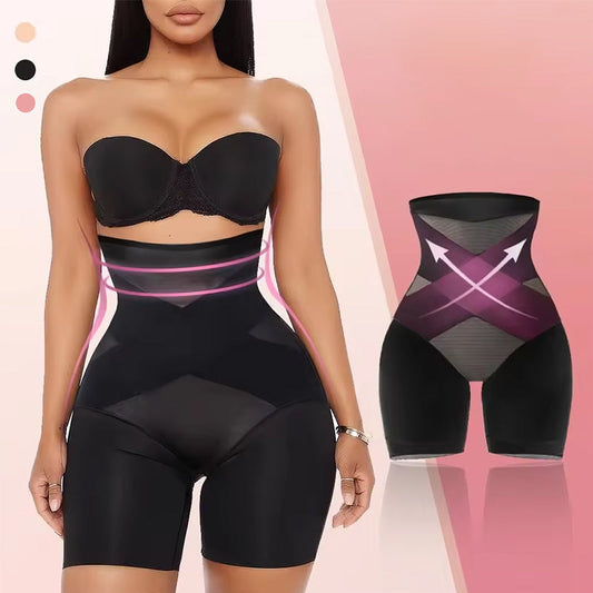 Nieuwe Cross Compressie Abs & Bil vormer met hoge taille