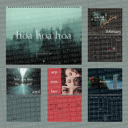 hoa hoa 2025 kalender