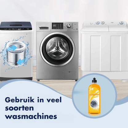 FreshFlow 500ml — Wasmachine Reiniger | 50% KORTING