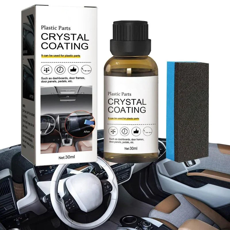 AutoGlans 60ML - Kunststof onderdelen Crystal Coating | 1+1 GRATIS