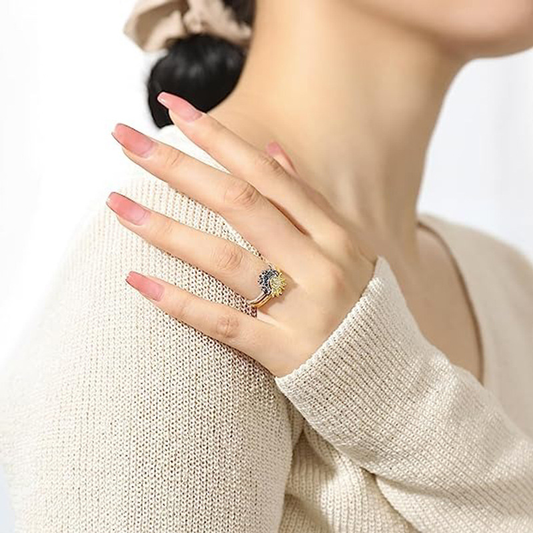Hemelse zon & maan ring