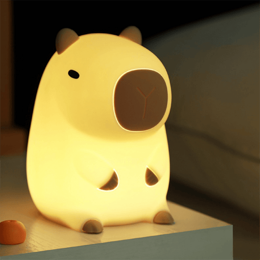 Capybara Squishy siliconen LED nachtlampje