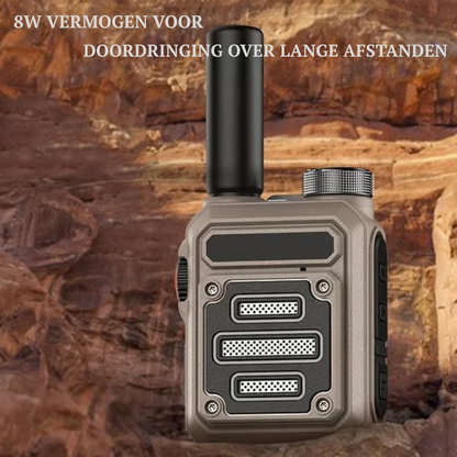 WalkiTalk Pro (2stuks) – Waterdichte en schokbestendige portofoons | 50% KORTING