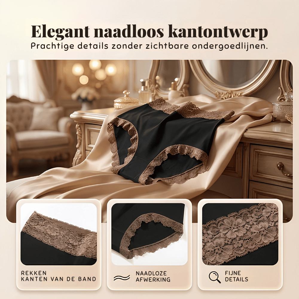 Olivia — Hoge Taille Corrigerende Slip 3 Stuks | 50% KORTING
