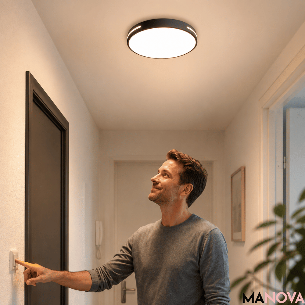 MoodMaster — Dimbare LED-Plafondlamp | 50% KORTING
