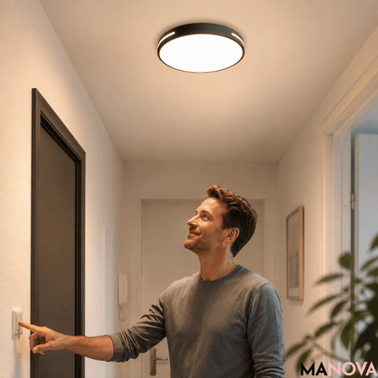 MoodMaster — Dimbare LED-Plafondlamp | 50% KORTING
