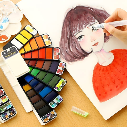 CreativBrush - Solid Gouache Pigment Palette | 50% KORTING
