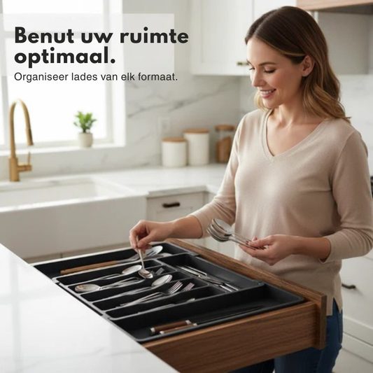 AvantiSpace – Verstelbare Lade-organizer | 50% KORTING