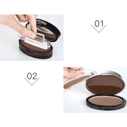 BrowMist — Waterdichte Wenkbrauwstempel Set | 50% KORTING