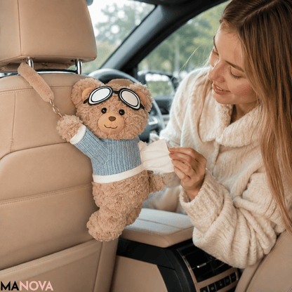SnugBear — Pluche Zakdoekhouder | 50% KORTING