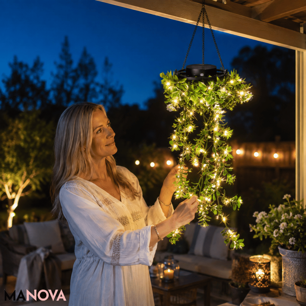 LumaVine — Zonverlichte Klimhanglamp | 1+1 GRATIS