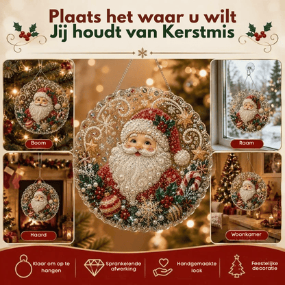 CrystalAura — DIY Kerstornament Sieradenset | 50% KORTING