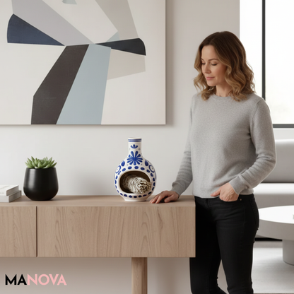 ZenAura – Keramische Palo Santo Houder | 50% KORTING