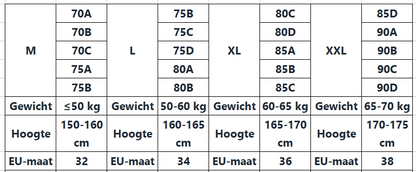 2-in-1 bh met taille en borsten