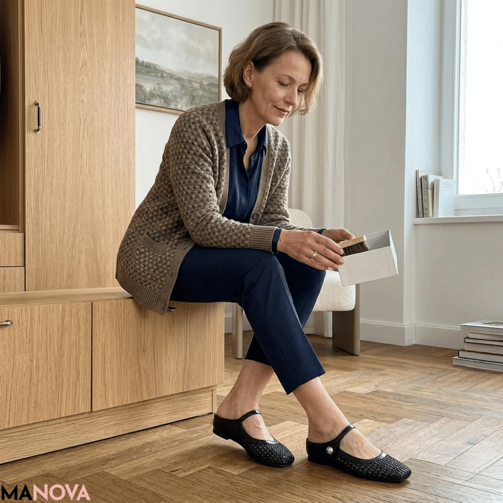 Lina — Ademend Comfort Ballerina’s | 50% KORTING