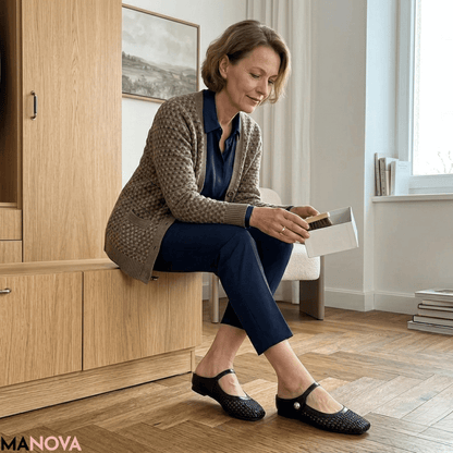 Lina — Ademend Comfort Ballerina’s | 50% KORTING