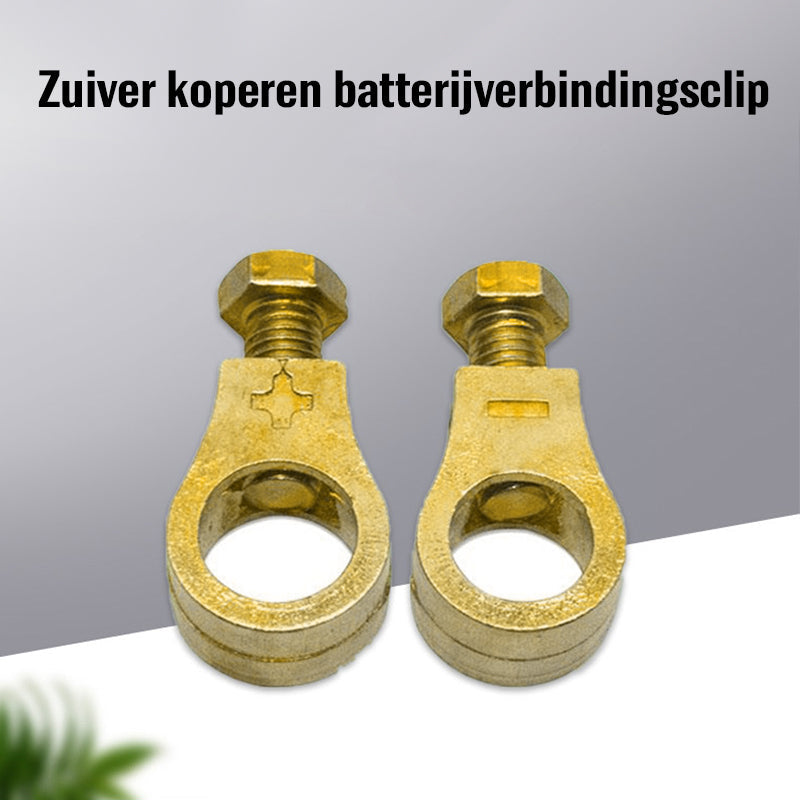 Zuiver koperen batterijverbindingsclip