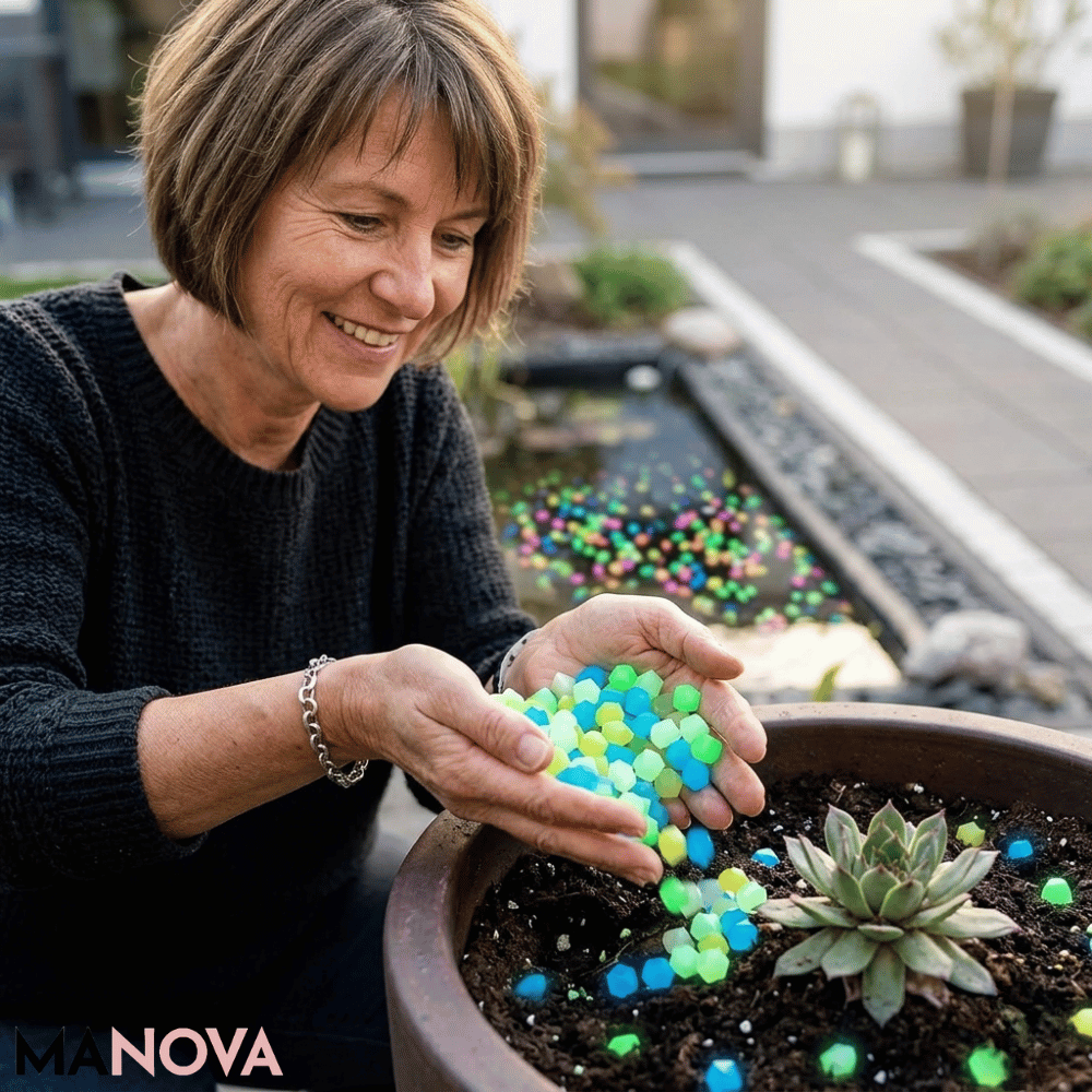 GlowPebbles — Glow Tuinstenen | 50% KORTING