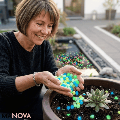 GlowPebbles — Glow Tuinstenen | 50% KORTING