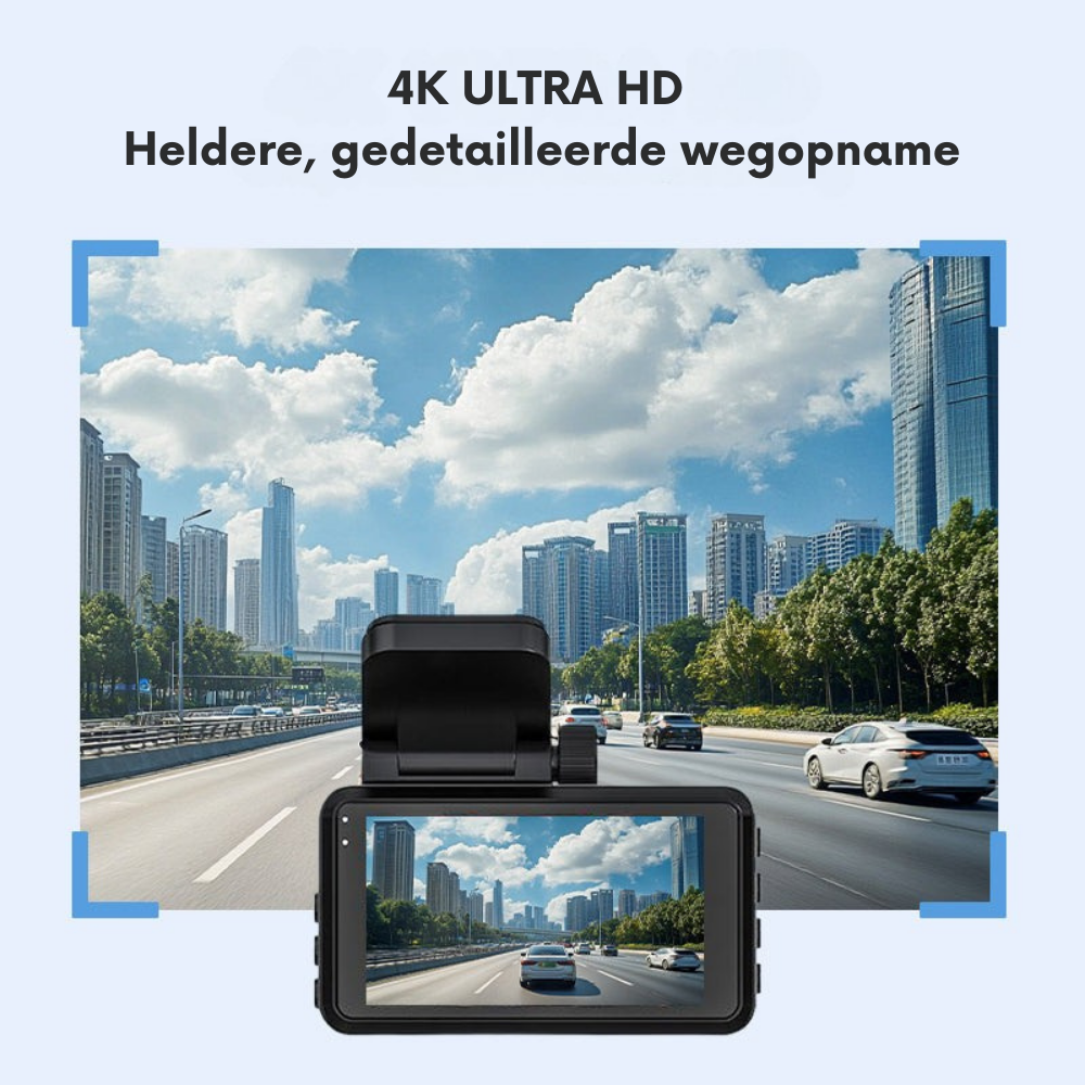 DriveGuard – 4K Ultra HD-dashcam | 50% KORTING