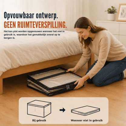 ClearNest — Transparante Opbergtassen | 1+2 GRATIS