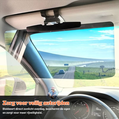ClearView Drive – Anti-Glare Zonneklep | 50% KORTING
