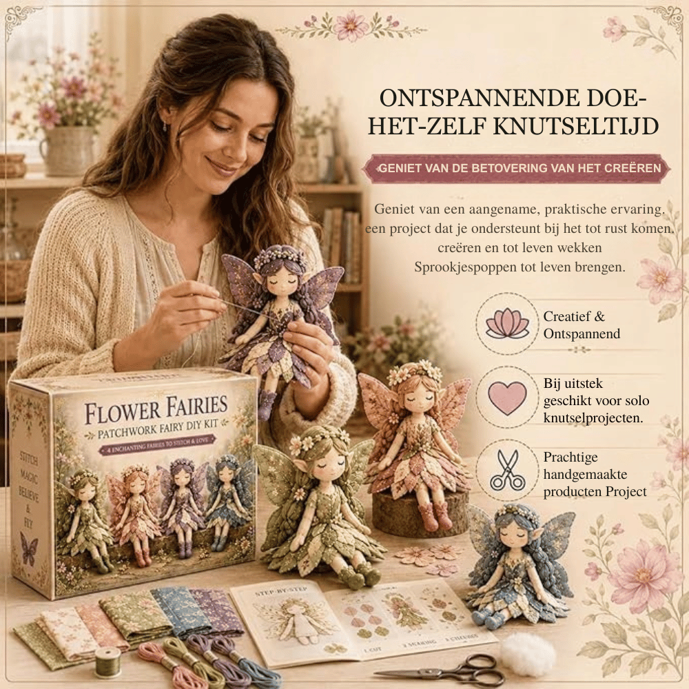 TheFlowerFairy — Handgemaakte Naaiset | 50% KORTING