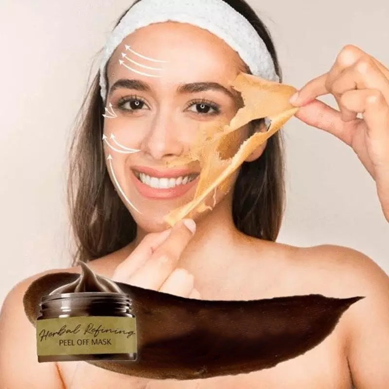 Kruidenverfijnend peel-off masker