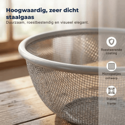 FreshGuard — Ademende Fruitmand met Deksel | 50% KORTING