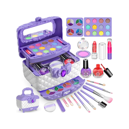 MiniGlam - Wasbare make-up schoonheidsset voor kinderen | 50% KORTING