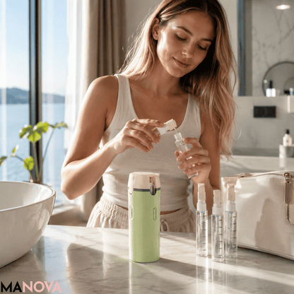 VersaVial — Reisflessen-Set | 50% KORTING