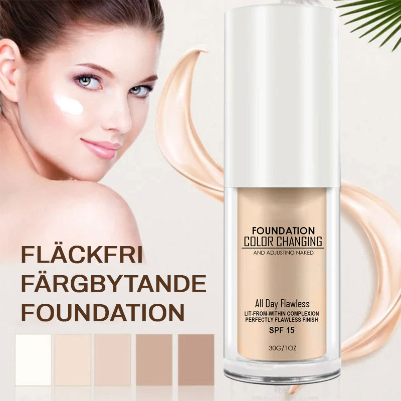 Zweetbestendige en langhoudende make-up foundation